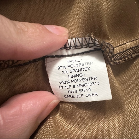 Elementz Paisley Maroon and Brown Blazer - Picture 5 of 6